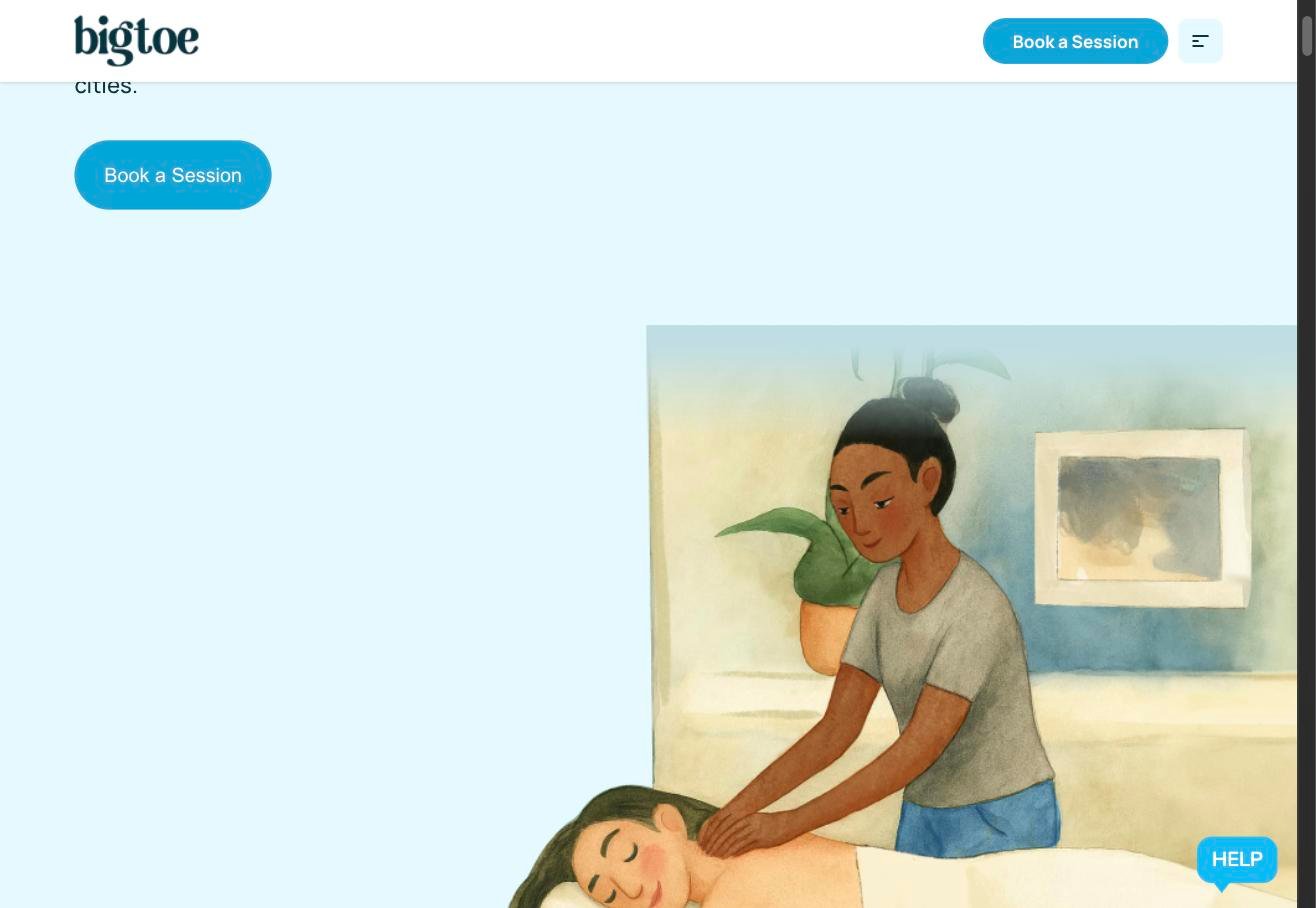 Scaling BigToe Pose, A Mobile Massage Service Company in the U.S.